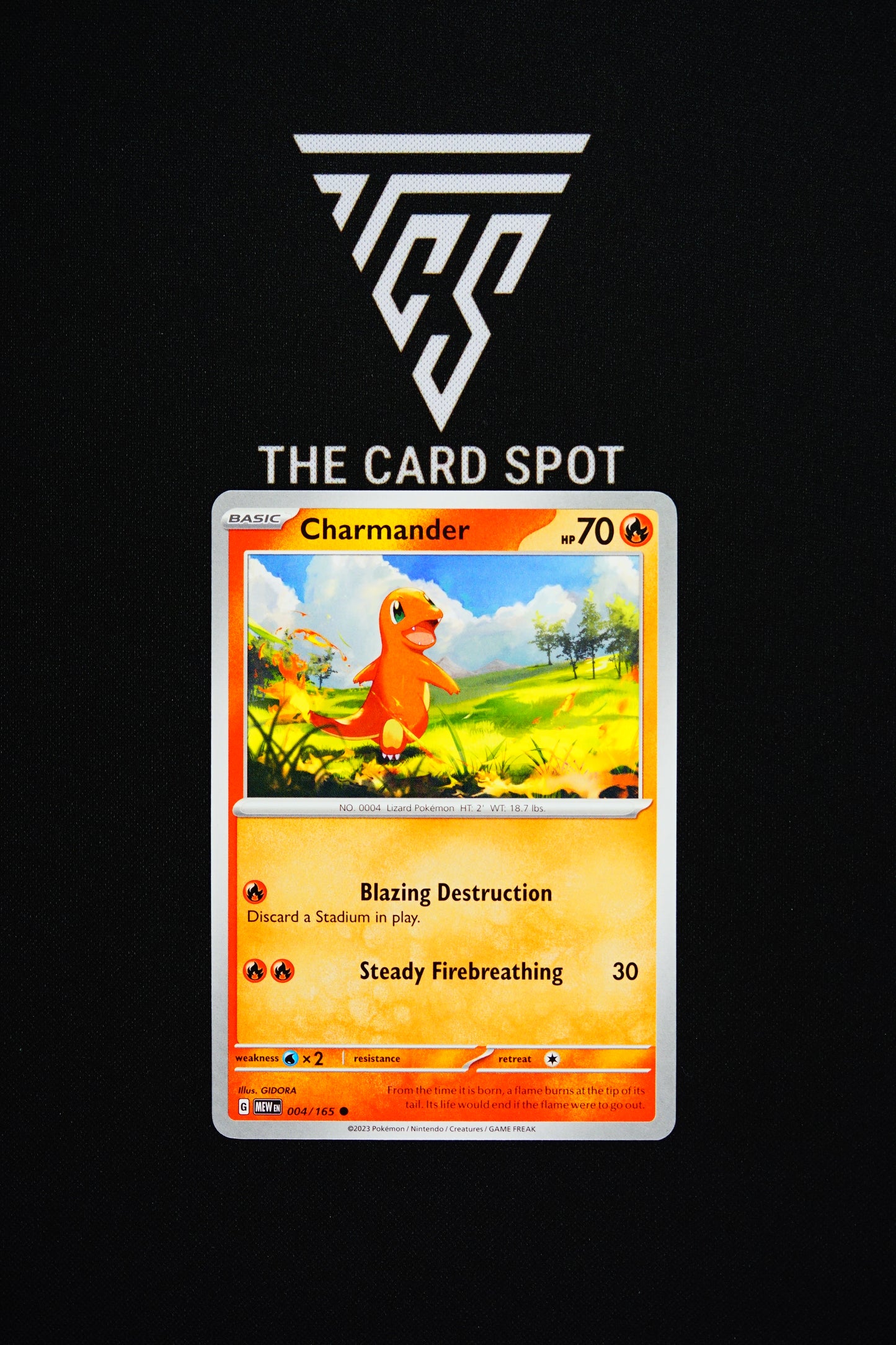 004/165 Charmander - Pokemon TCG