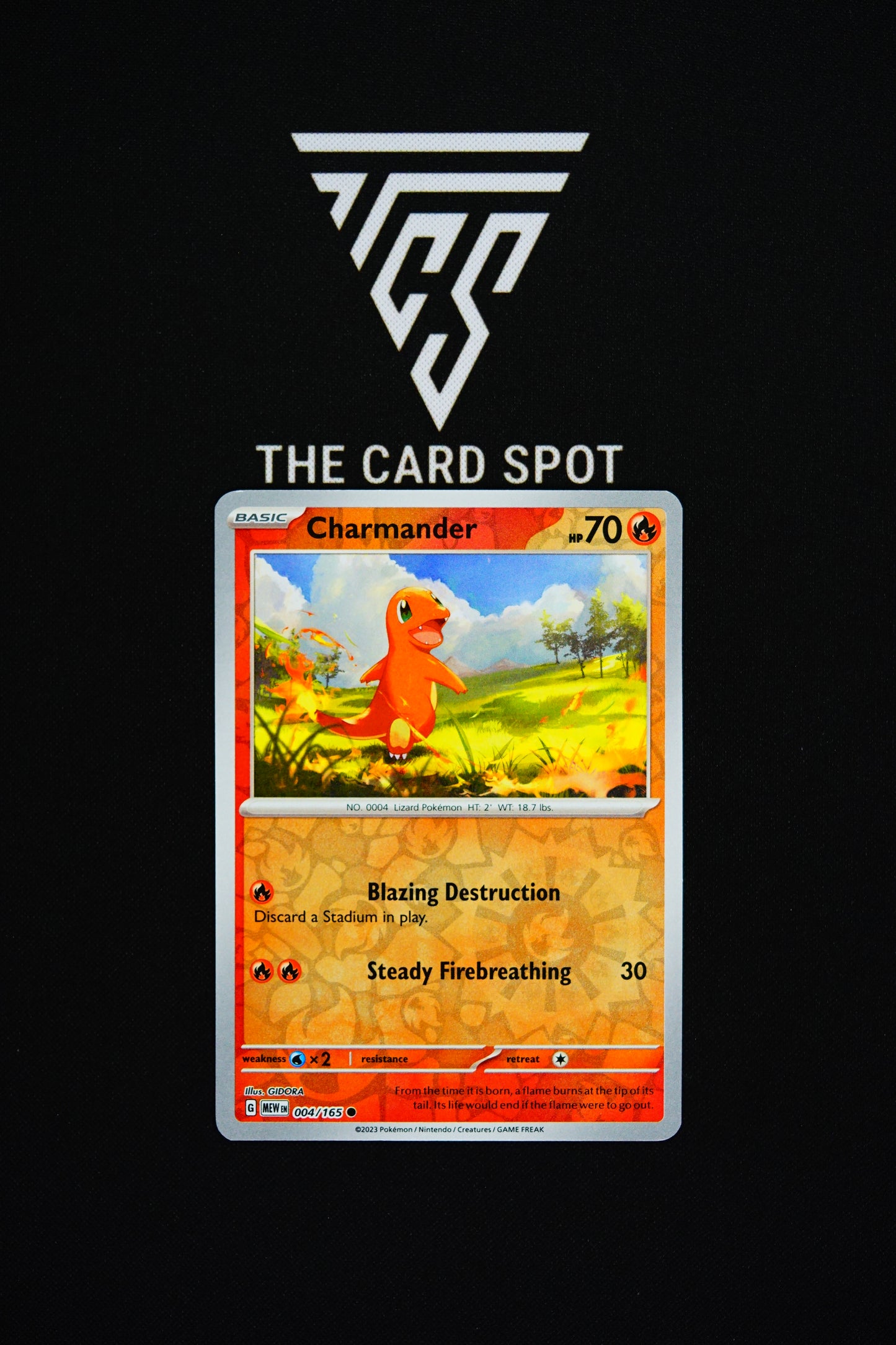 004/165 Charmander - Pokemon TCG