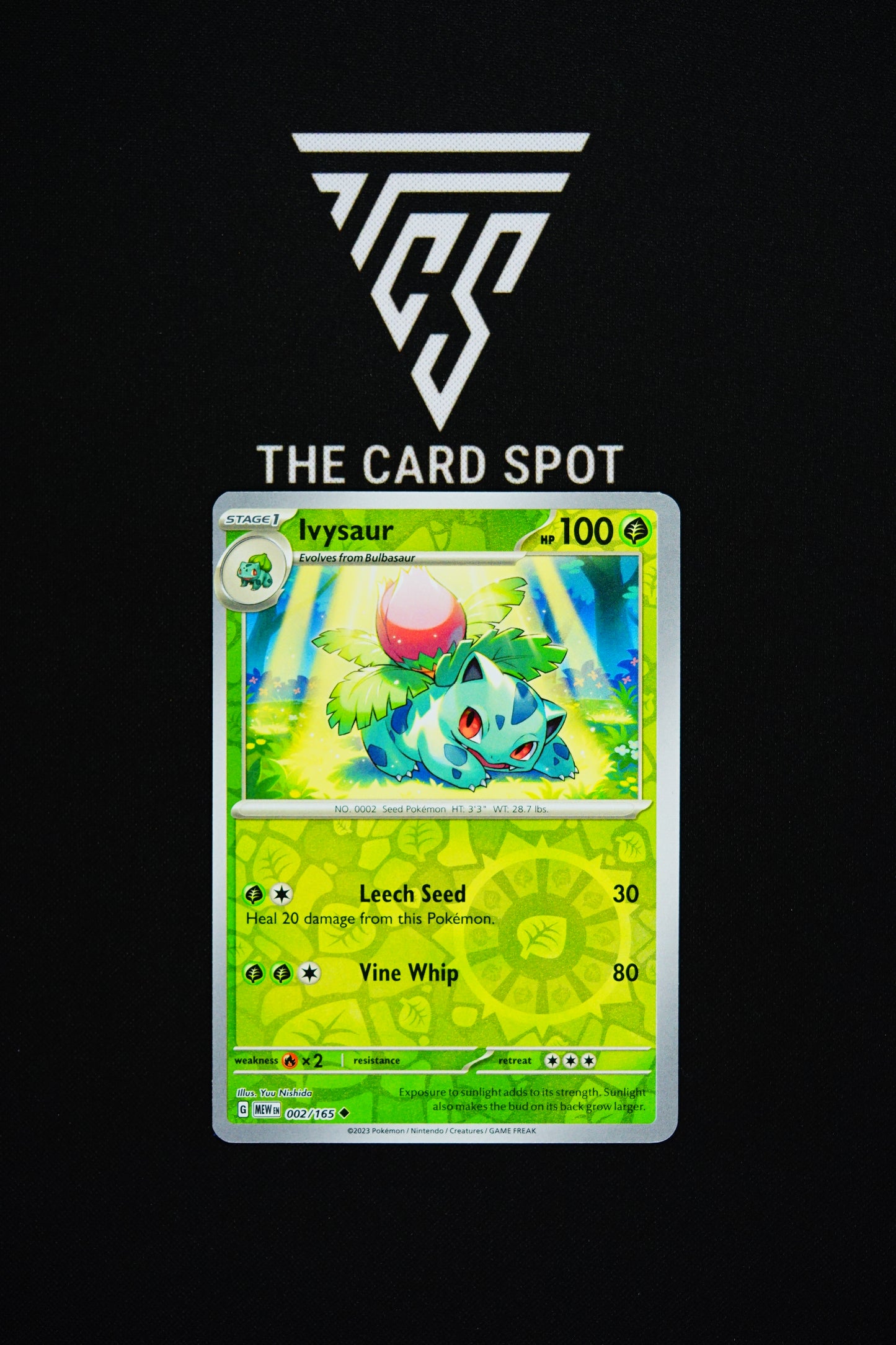002/165 Ivysaur - Pokemon TCG