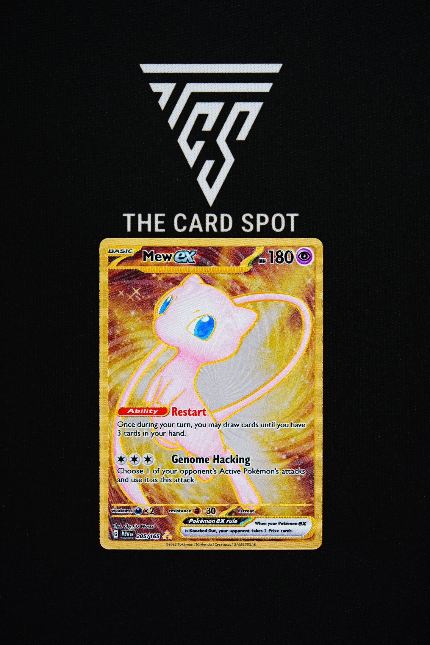 205/165 Mew Ex [Metal] - Pokemon TCG