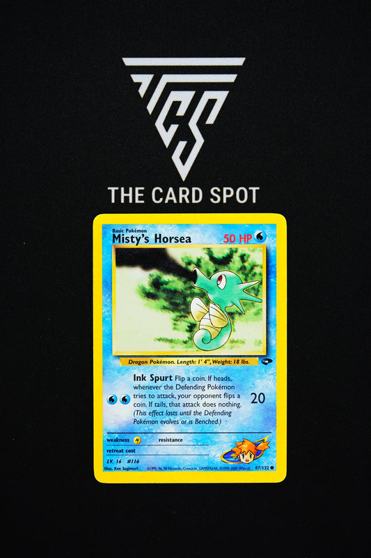 87/132 Misty's Horsea [MP] - Pokemon TCG
