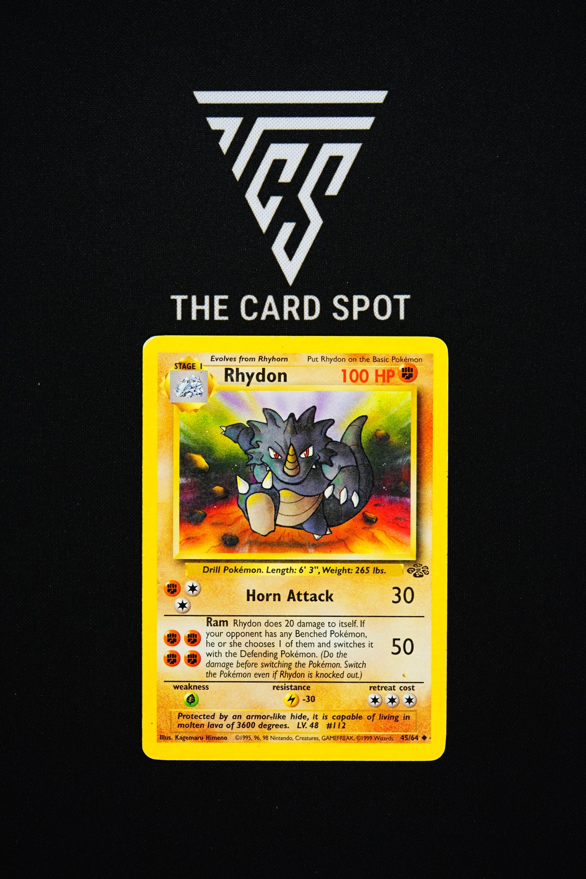 45/64 Rhydon [MP] - Pokemon TCG
