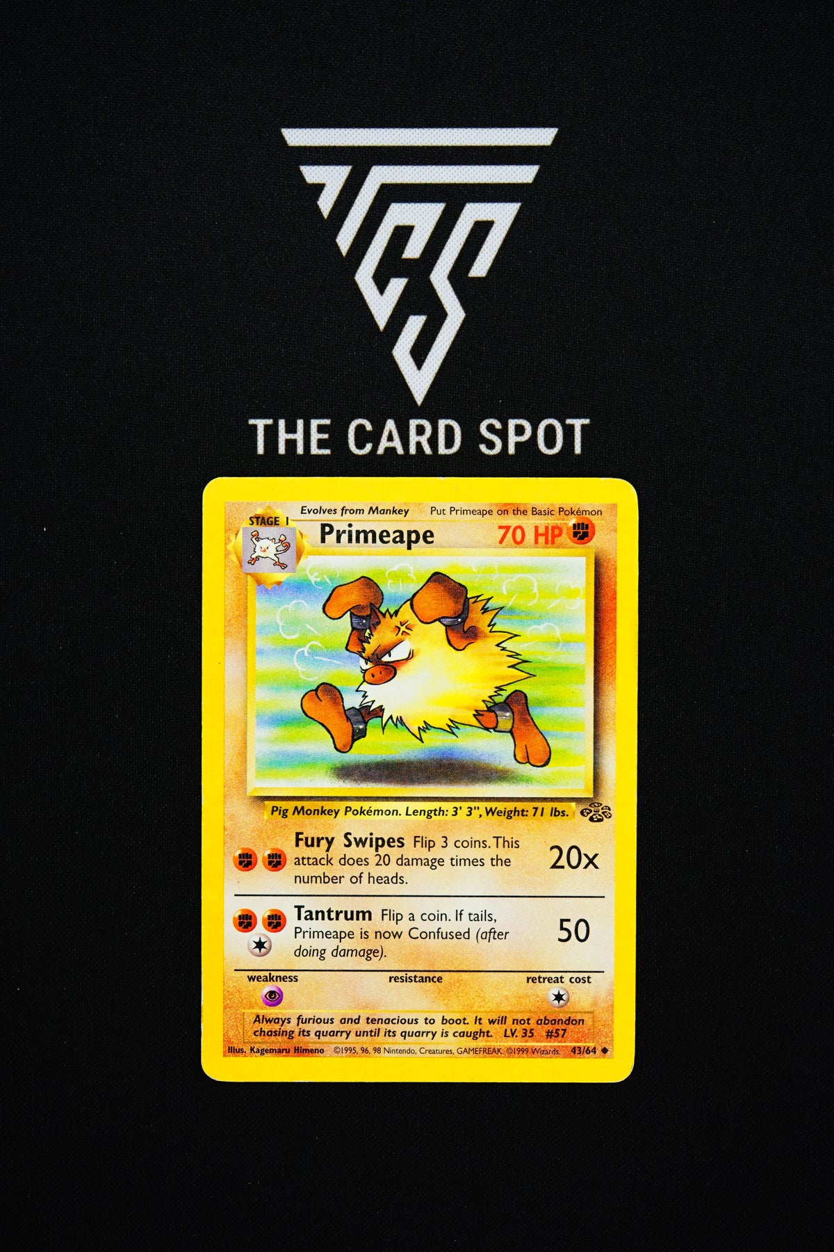 43/64 Primeape [MP] - Pokemon TCG
