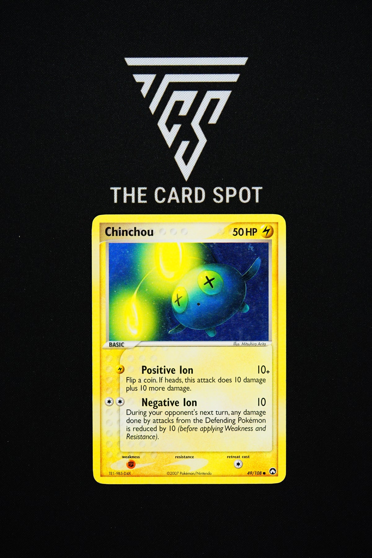 49/108 Chinchou [MP] - Pokemon TCG