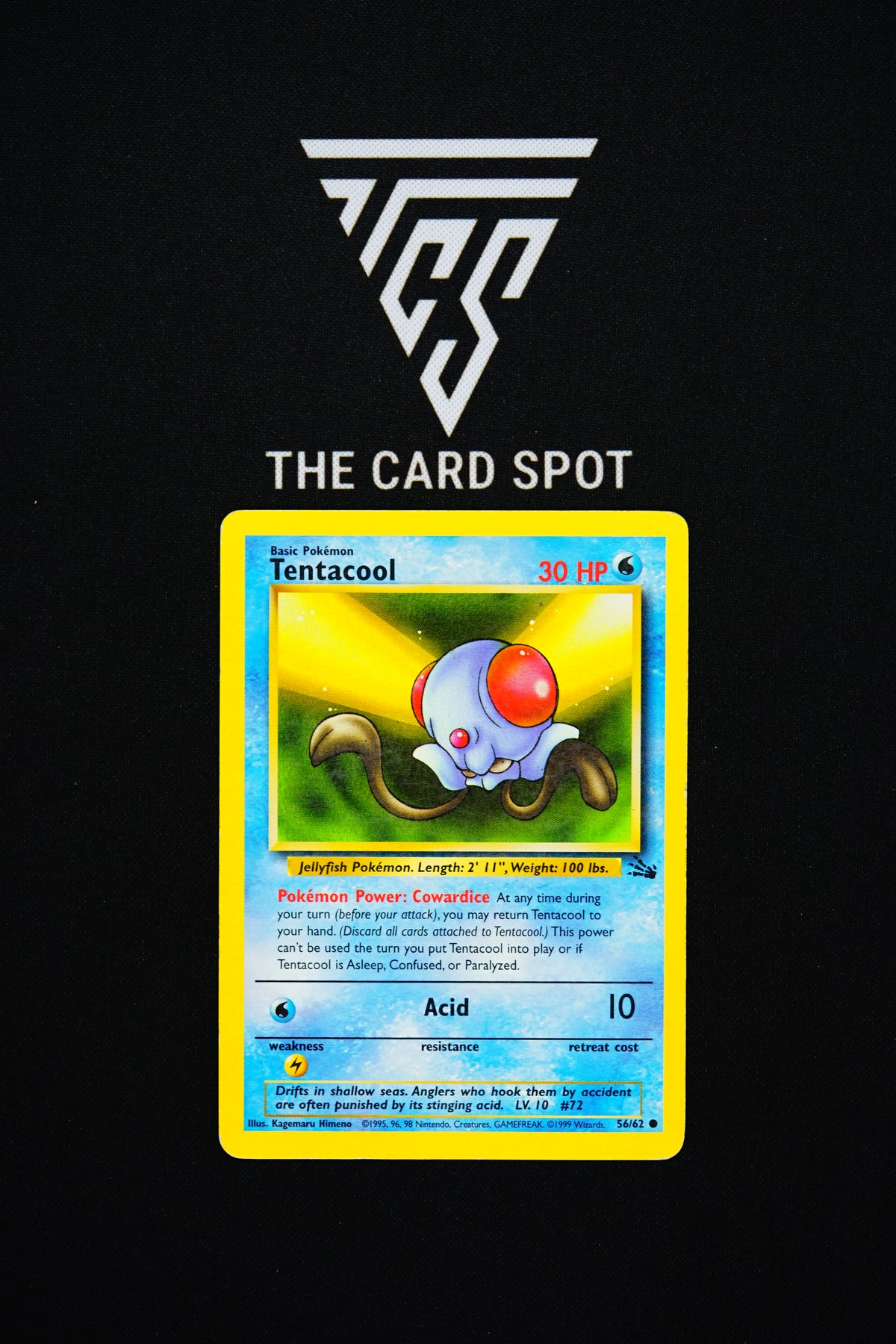 56/62 Tentacool [MP] - Pokemon TCG