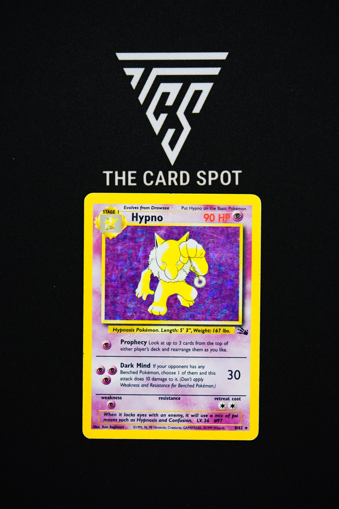 8/62 Hypno [MP] - Pokemon TCG