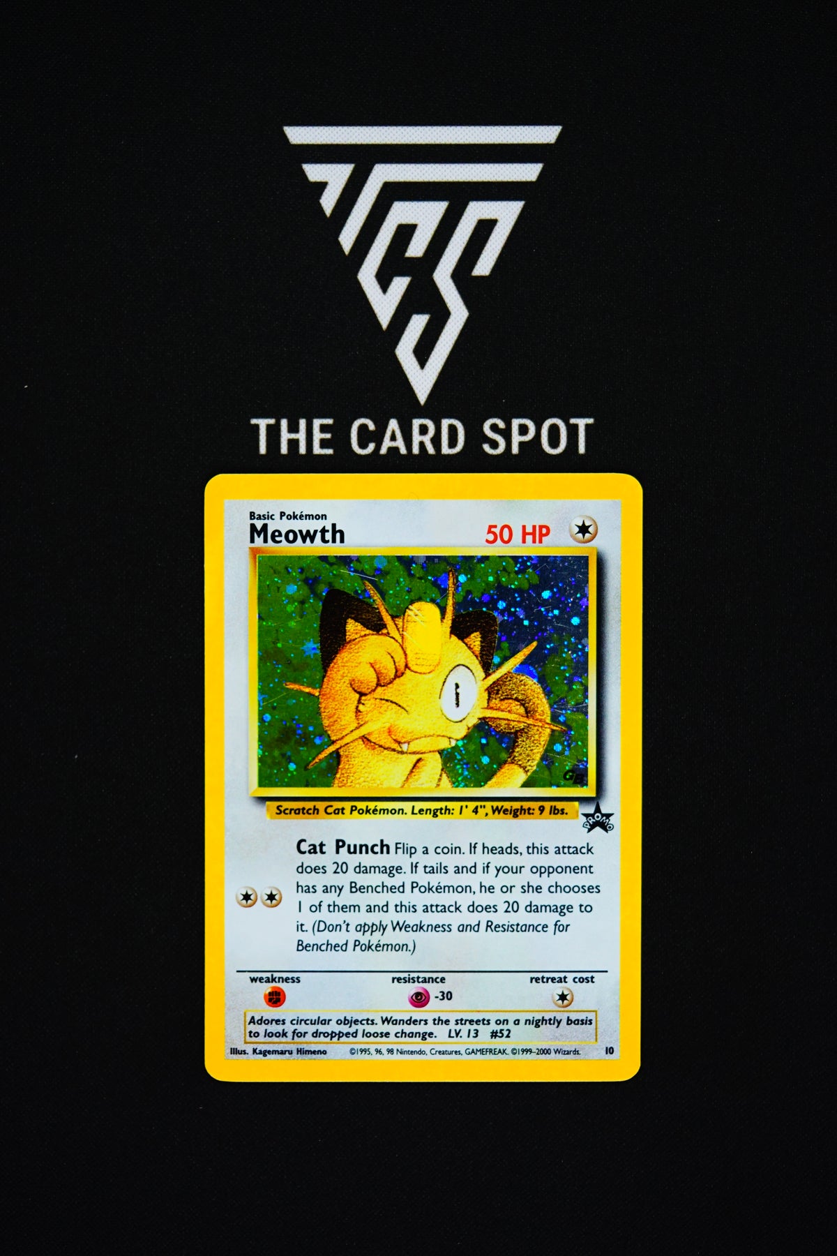 10 Meowth Gameboy Promo - Pokemon TCG