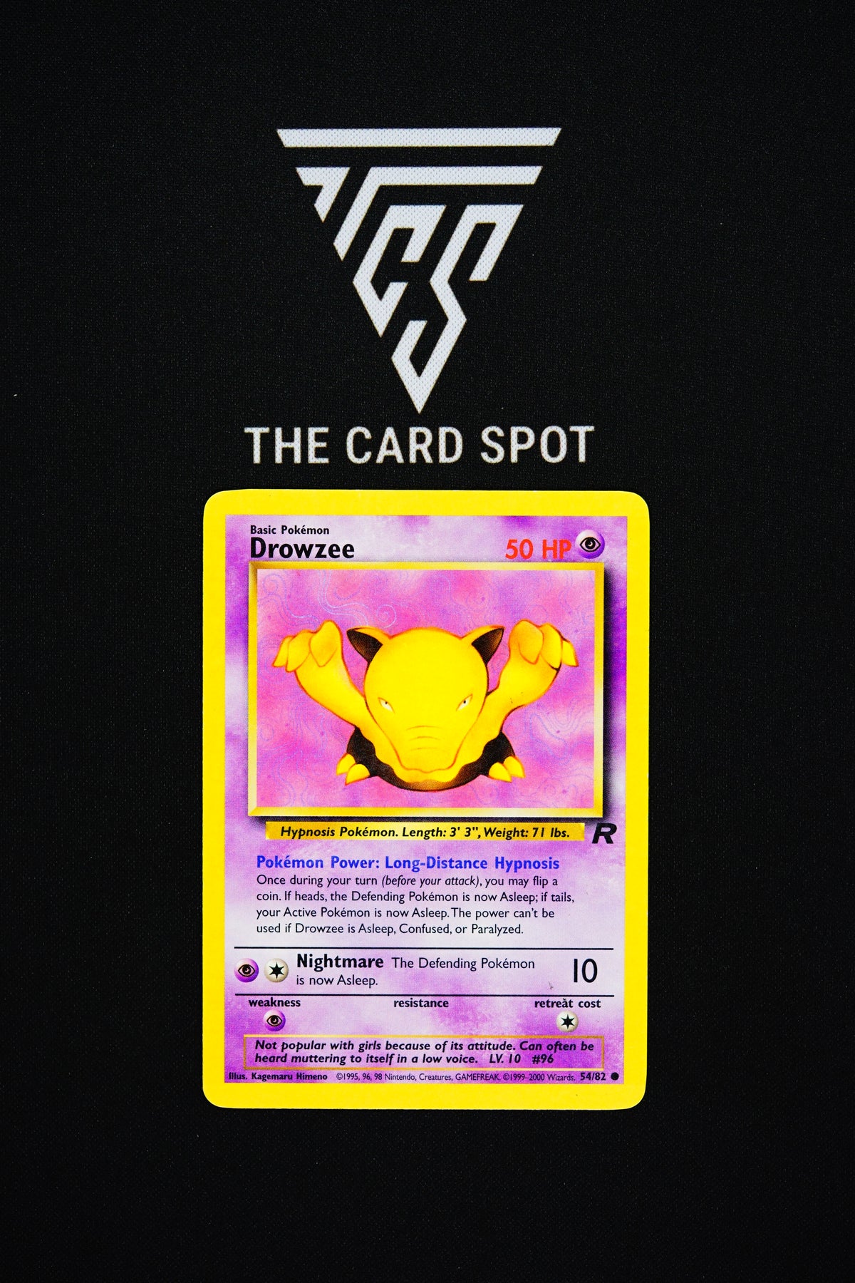 54/82 Drowzee  [MP] - Pokemon TCG
