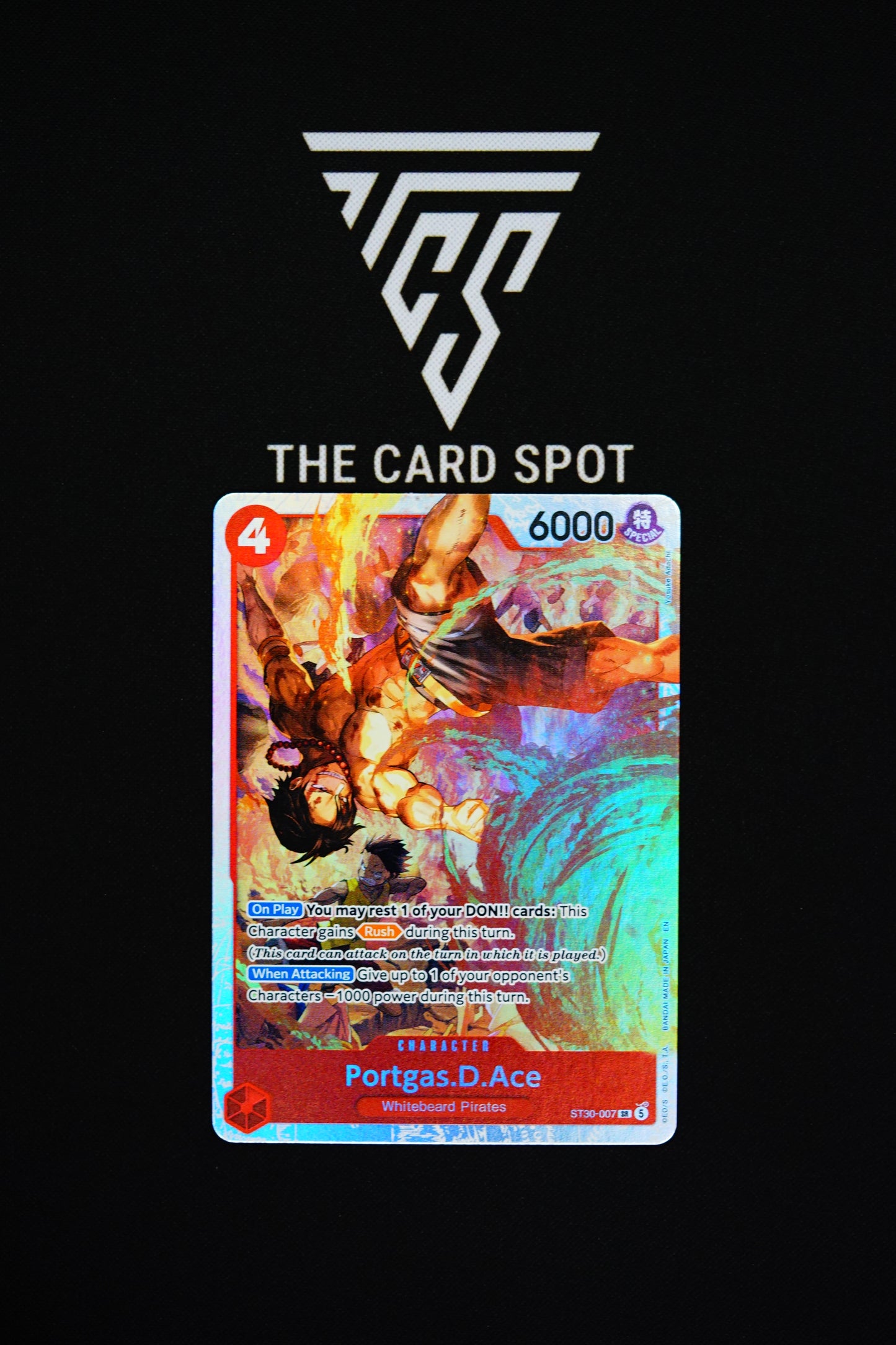 ST30-007 Portgas.D.Ace - One Piece TCG