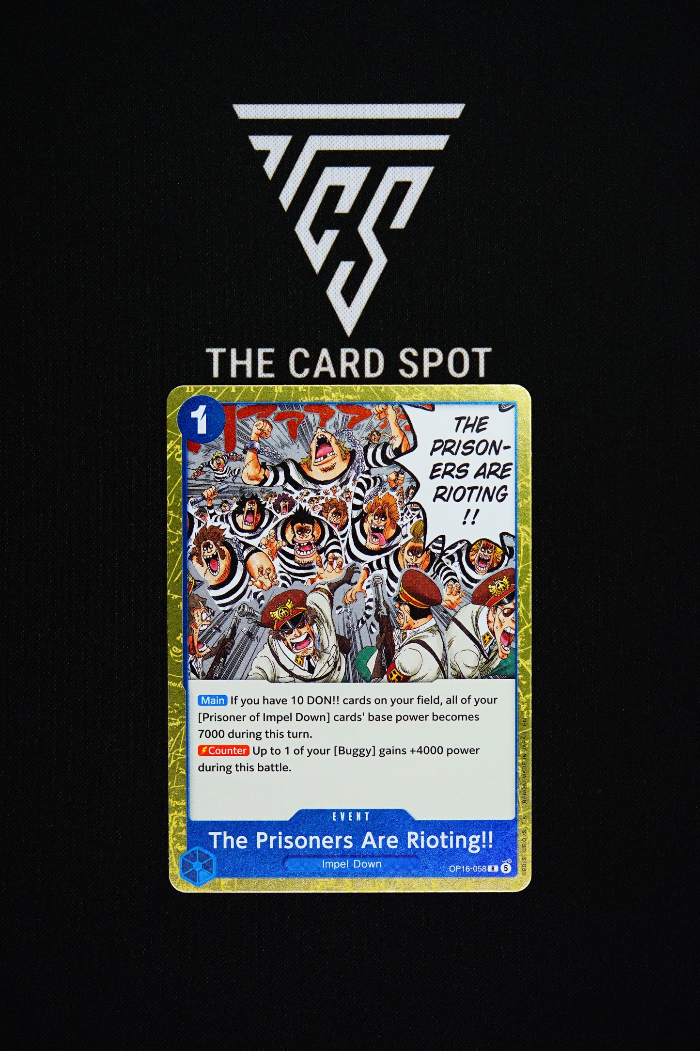 OP16-058 The Prisoners Are Rioting!! - One Piece TCG