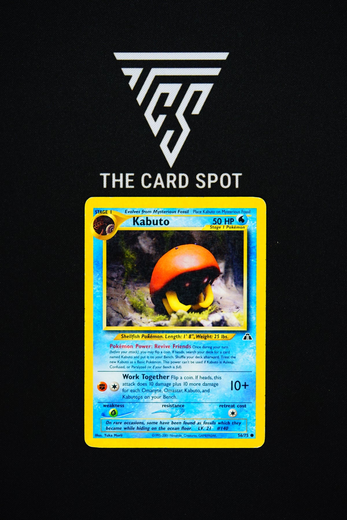 56/75 Kabuto [MP] - Pokemon TCG