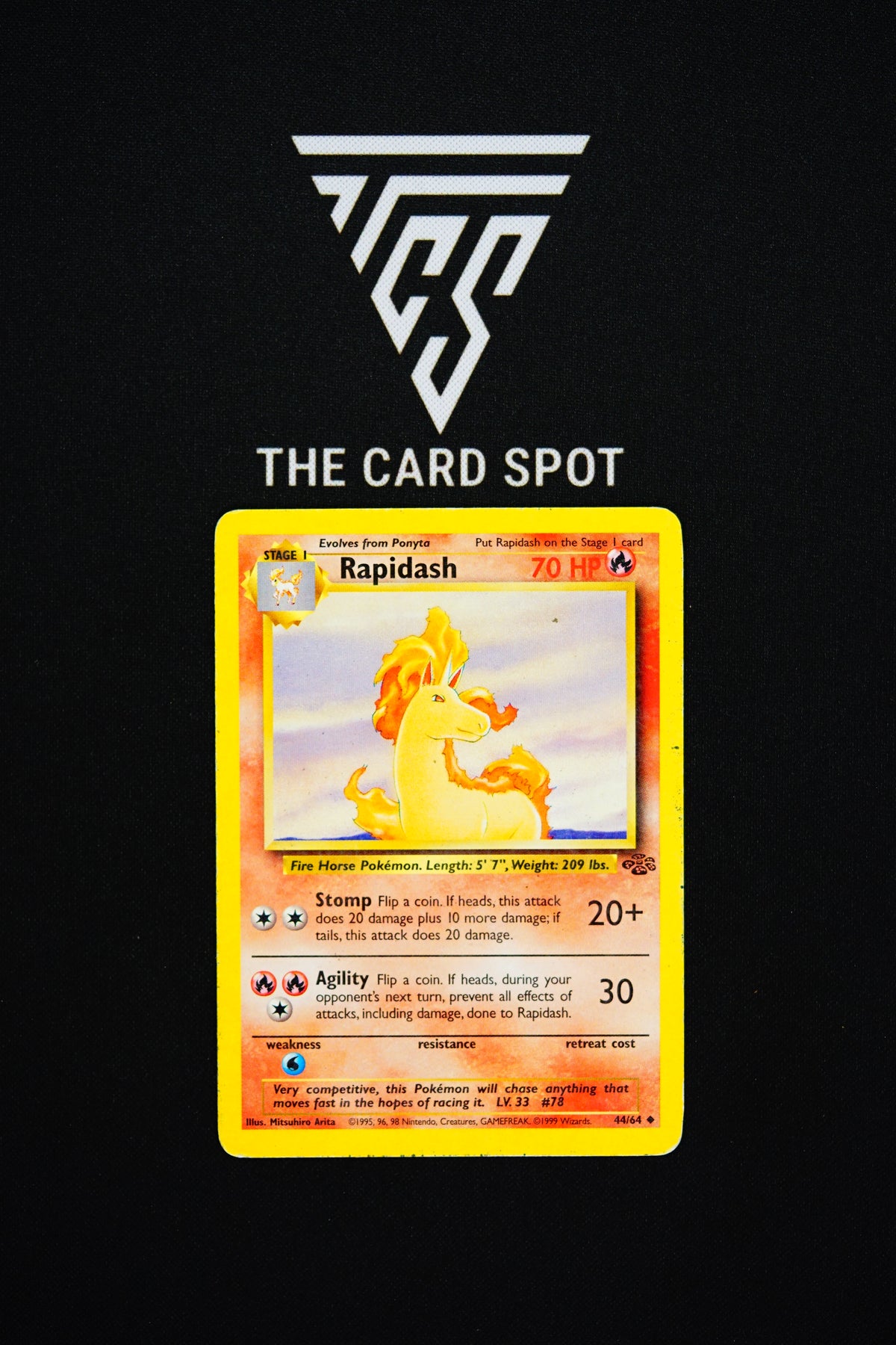 44/64 Rapidash [HP] - Pokemon TCG