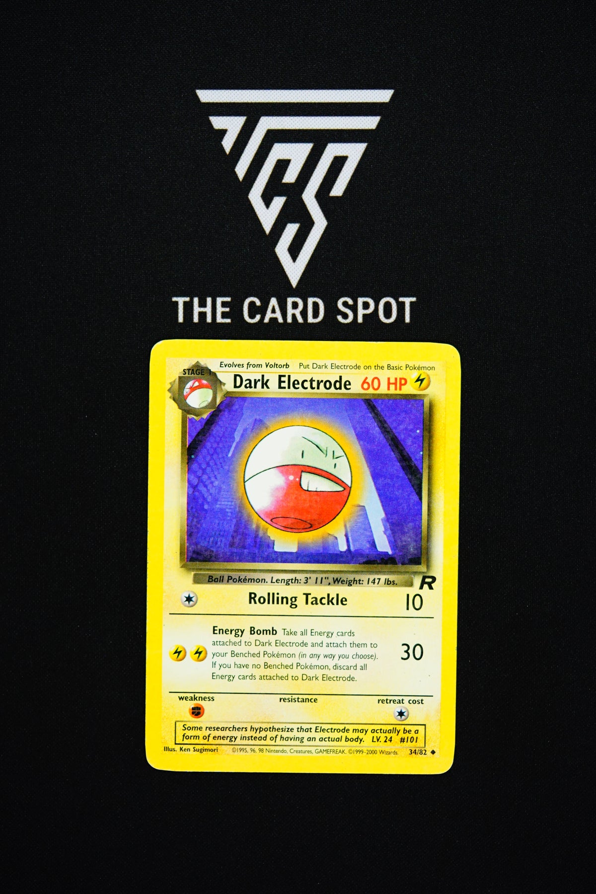 34/82 Dark Electrode - Pokemon TCG