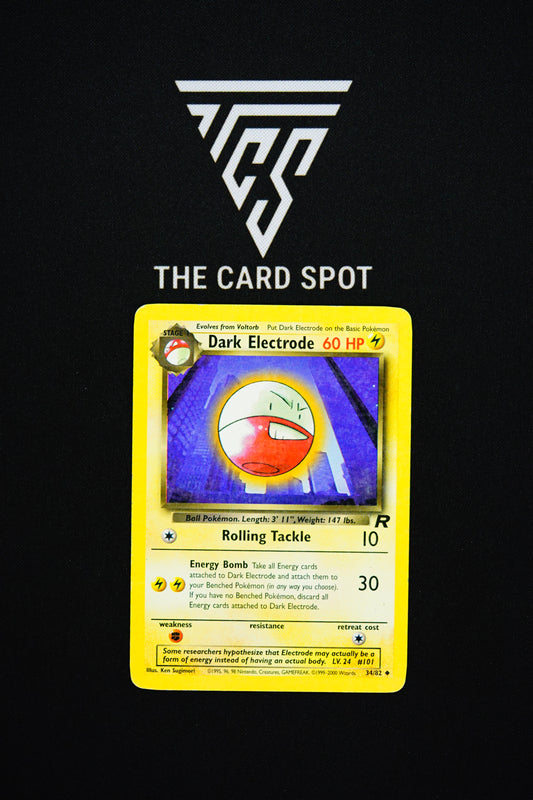 34/82 Dark Electrode - Pokemon TCG
