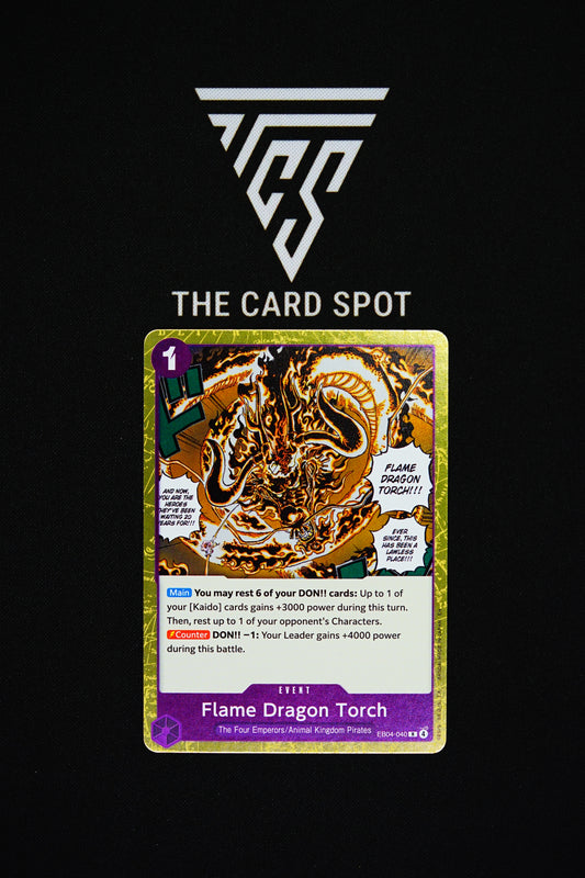 EB04-040 Flame Dragon Torch - One Piece TCG