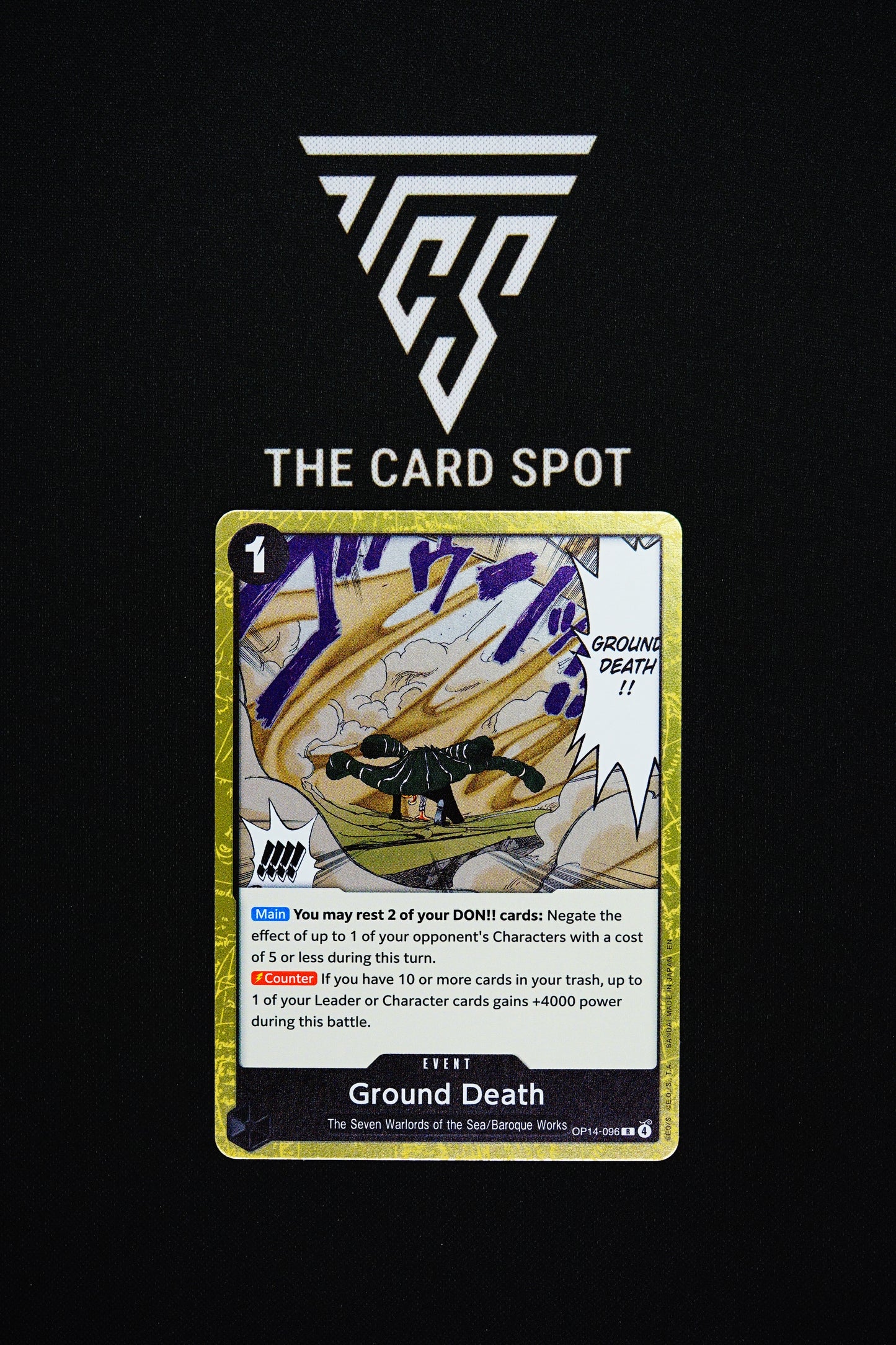 OP14-096 Ground Death - One Piece TCG