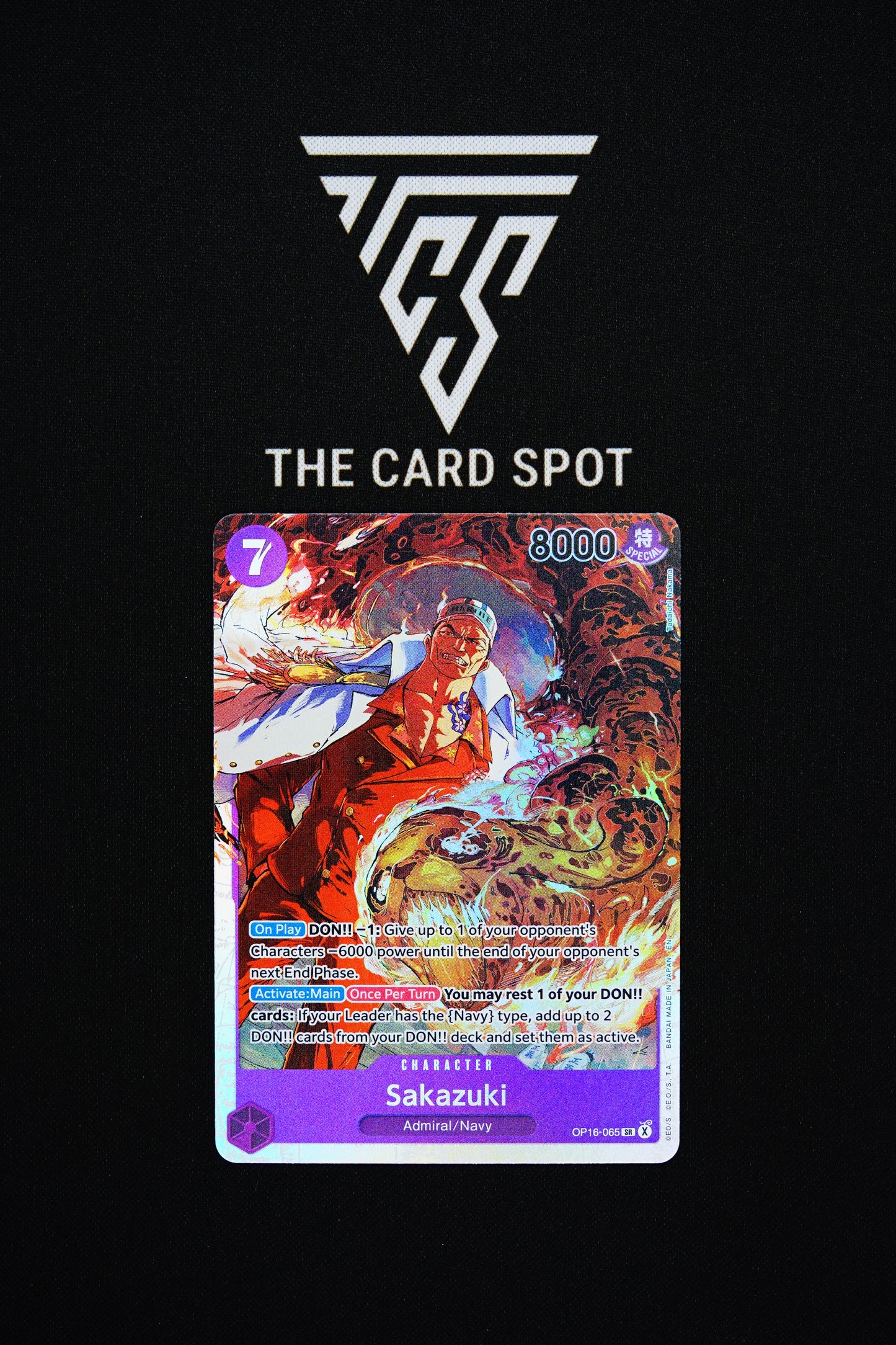 OP16-065 Sakazuki - One Piece TCG