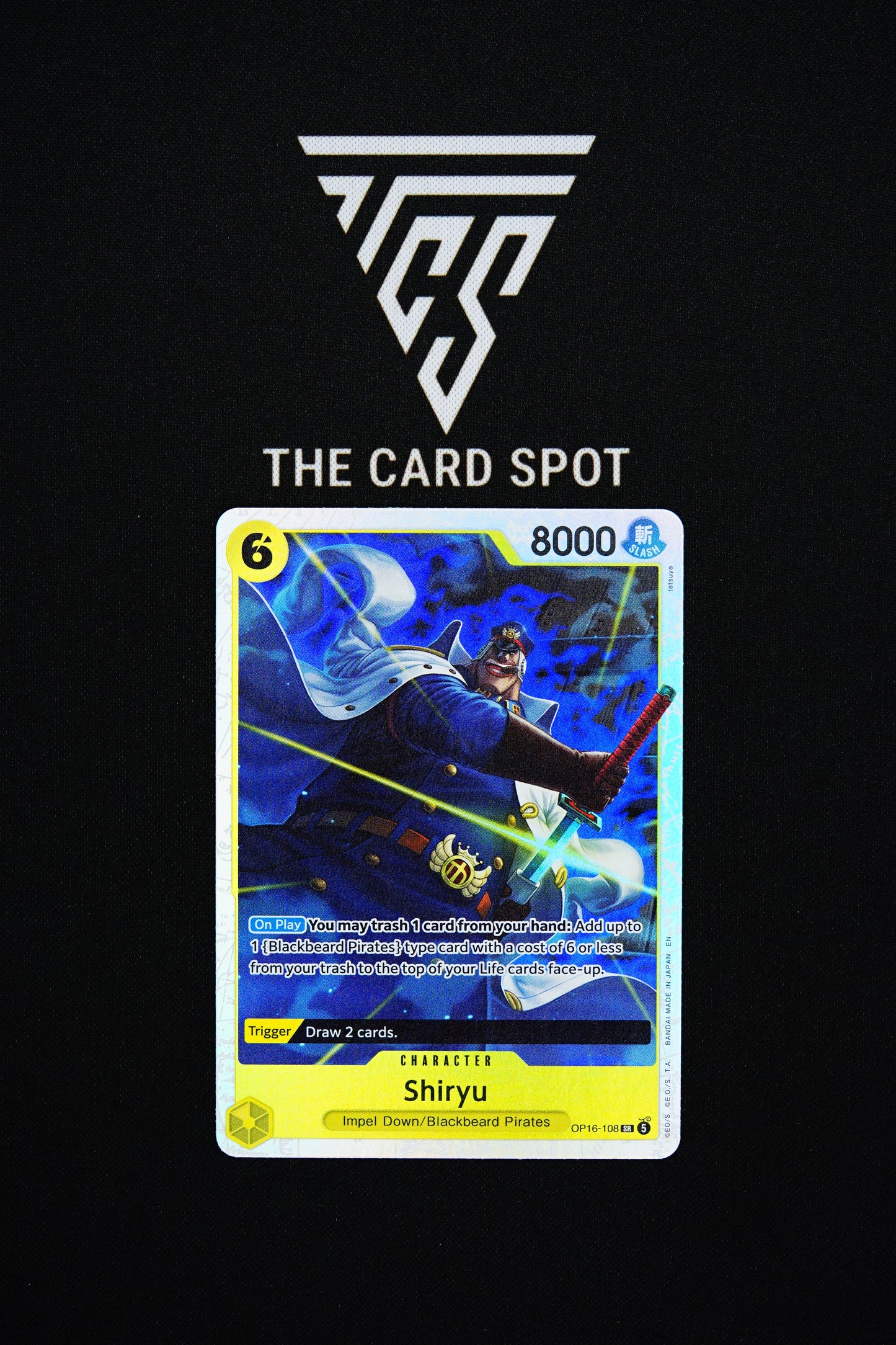 OP16-108 Shiryu - One Piece TCG