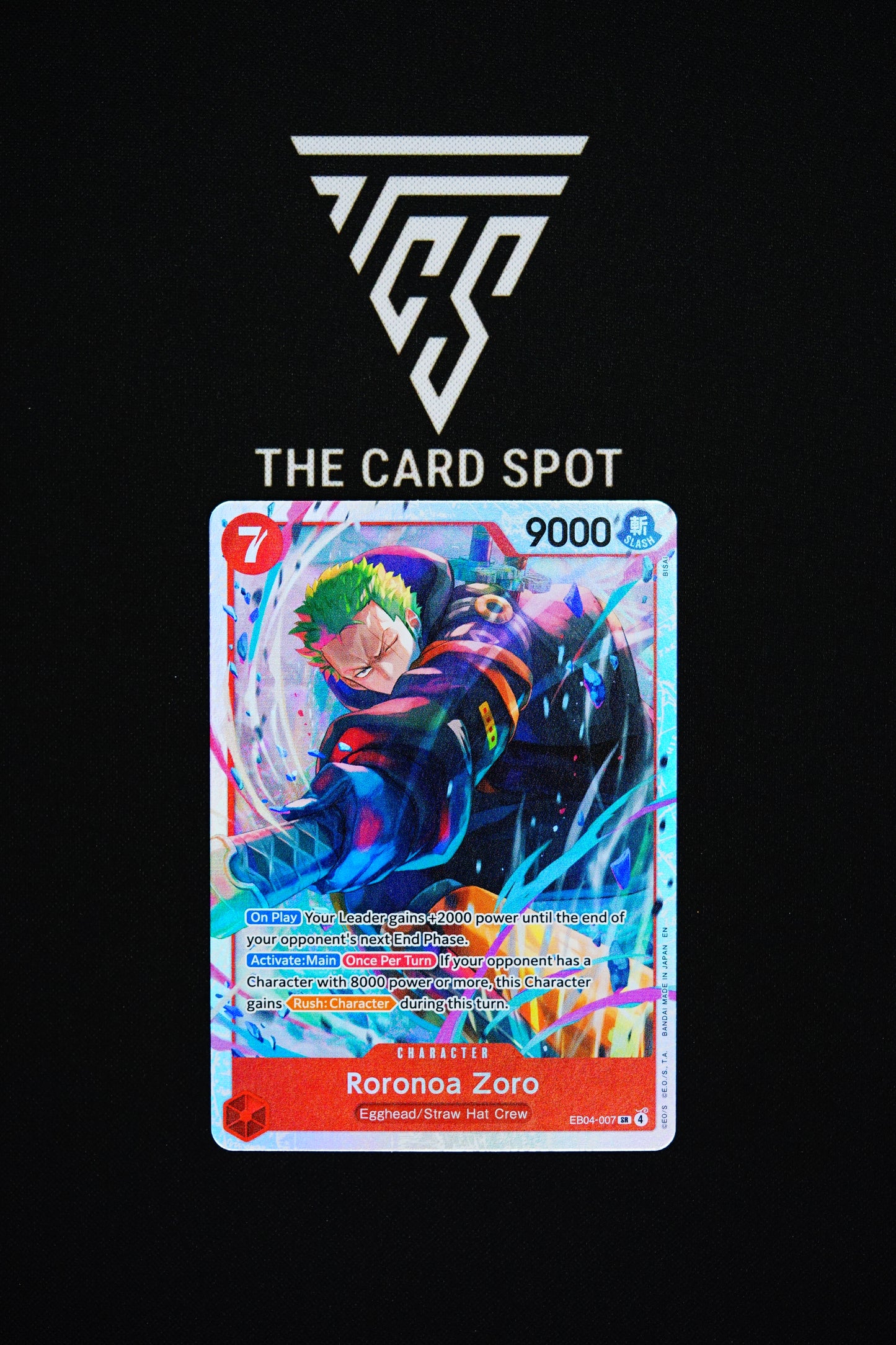 EB04-007 Roronoa Zoro - One Piece TCG