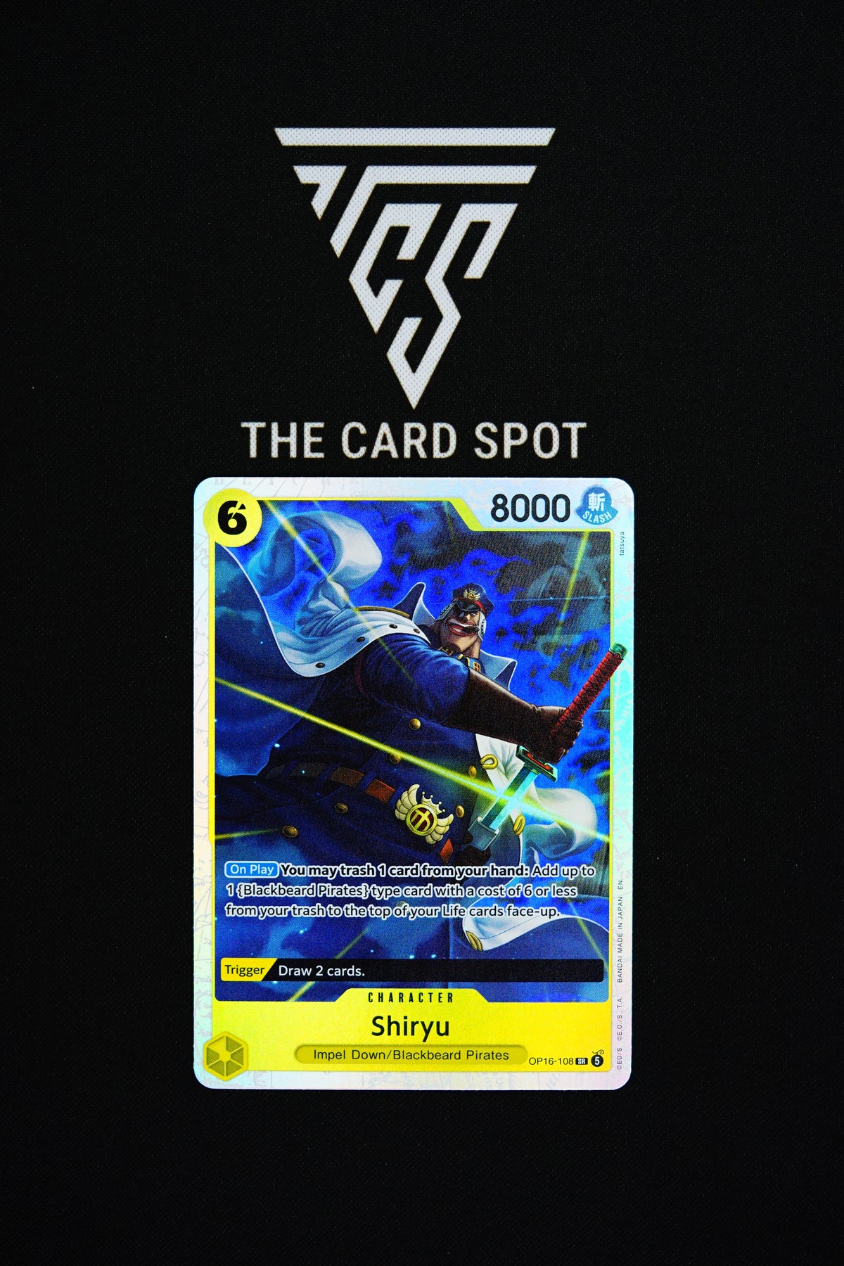 OP16-108 Shiryu - One Piece TCG