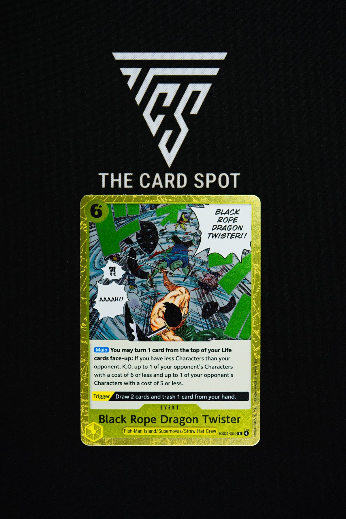 EB04-059 Black Rope Dragon Twister - One Piece TCG