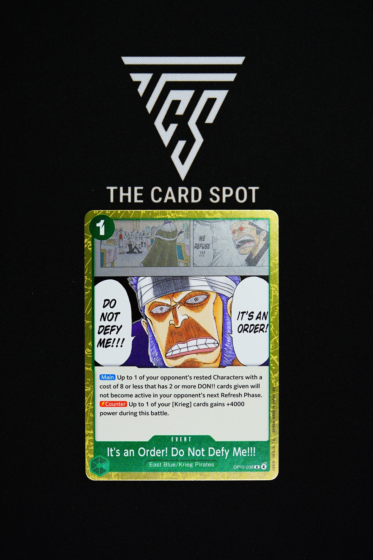 OP15-038 It's An Order! Do Not Defy Me!!! - One Piece TCG