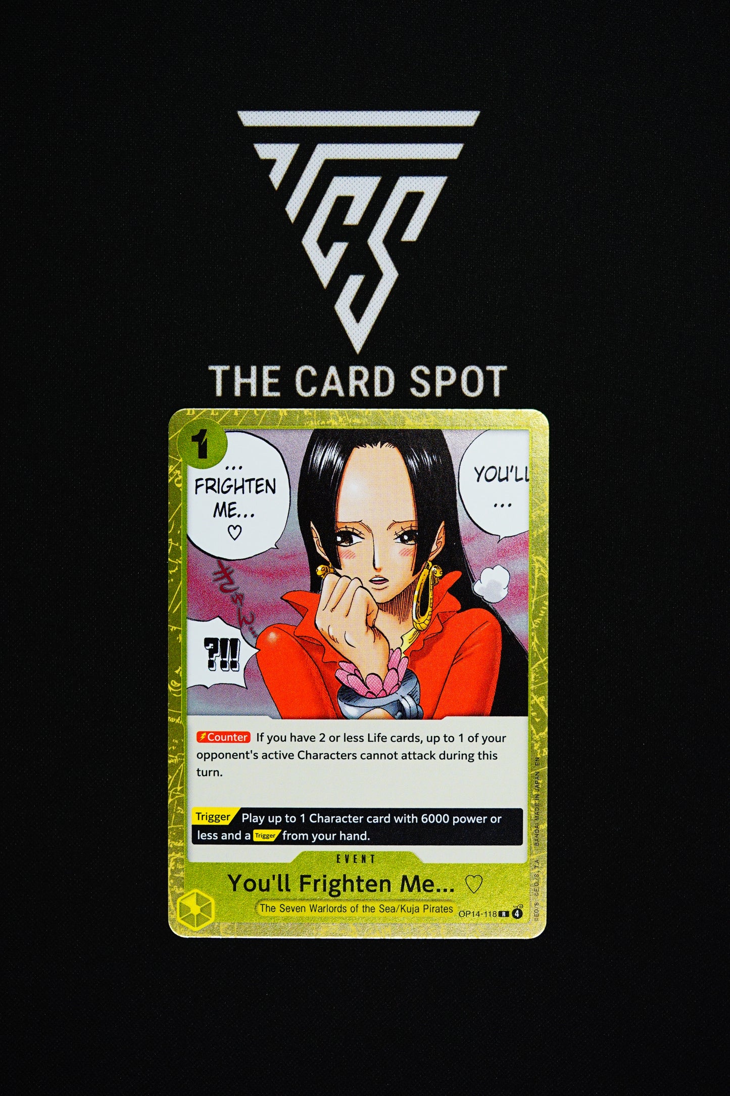 OP14-118 You'll Frighten Me... - One Piece TCG
