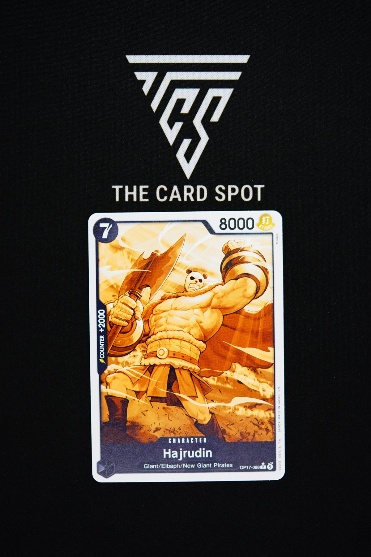 OP17-088 Hajrudin [Pandaman Art] - One Piece TCG