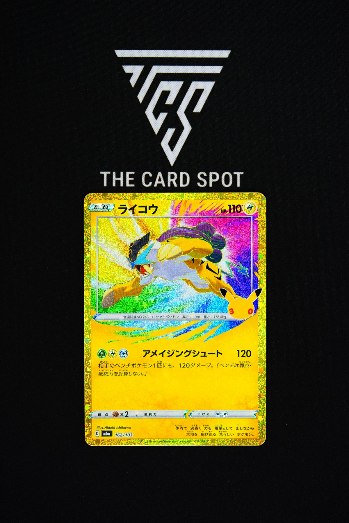 162/103 Raikou - Pokemon TCG
