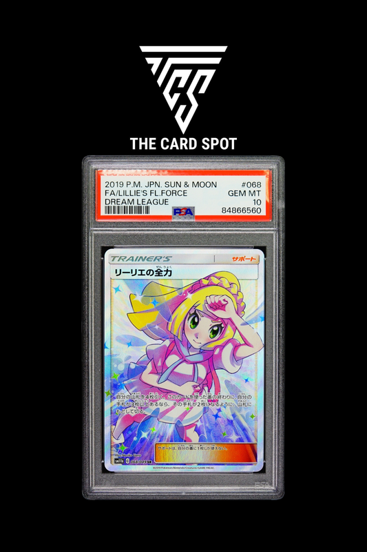 068/049 Lillie's Full Force PSA 10 - Pokemon TCG