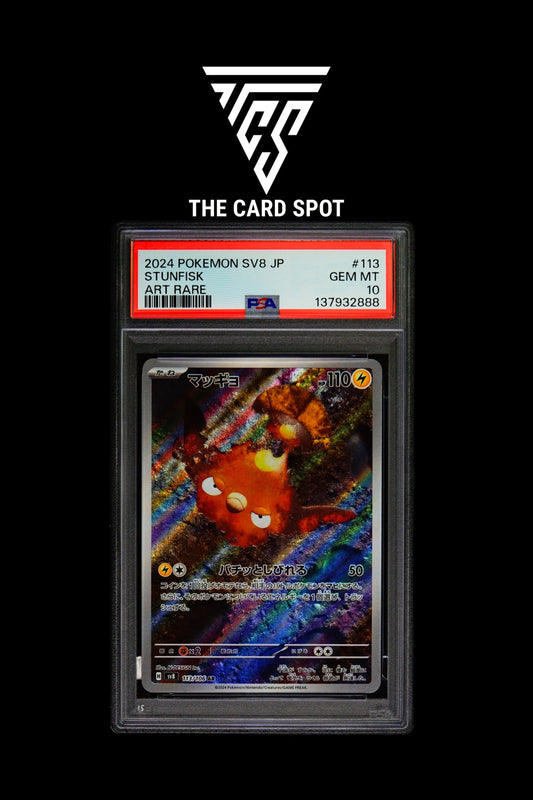 113/106 Stunfisk PSA 10 - Pokemon TCG