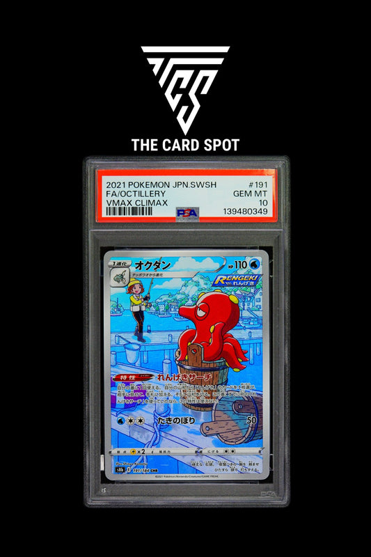191/184 Octillery PSA 10 - Pokemon TCG