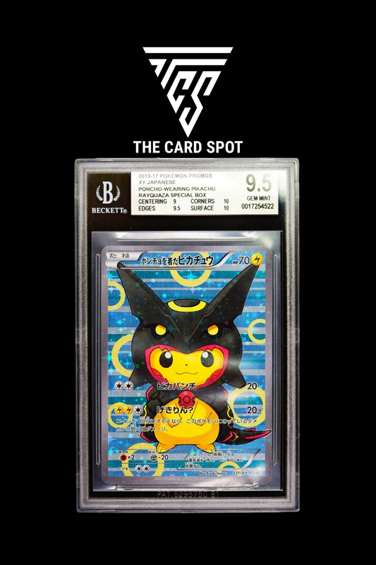 231/XY-P Black Rayquaza Poncho-Wearing Pikachu BGS 9.5 - Pokemon TCG