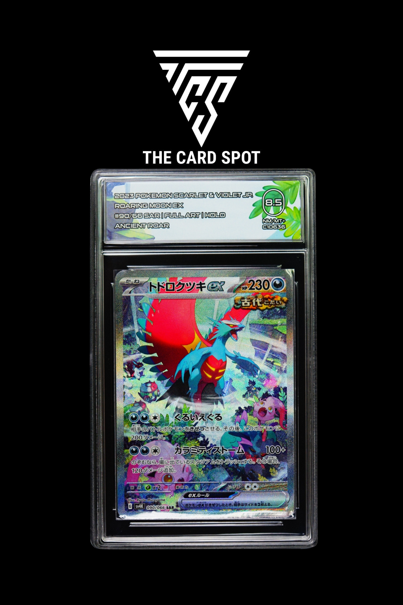 090/066 Roaring Moon Ex TCG 8.5 - Pokemon TCG