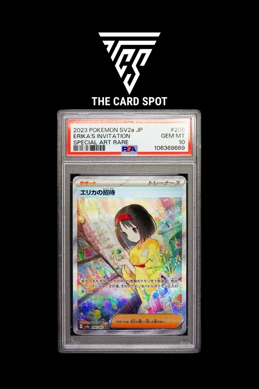 206/165 Erika's Invitation PSA 10 - Pokemon TCG