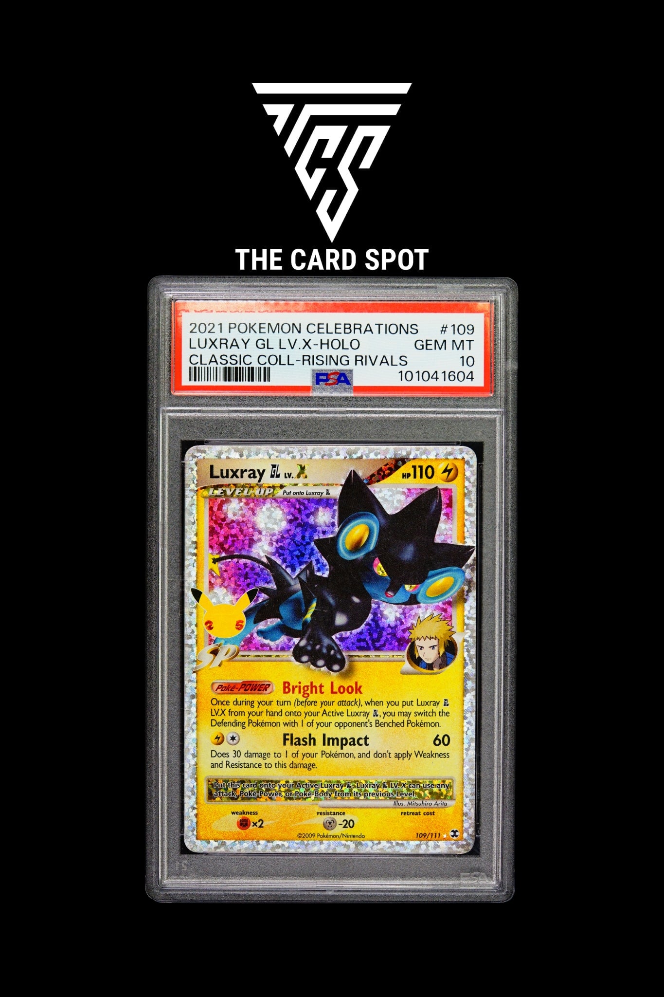 109/111 Luxray GL Lv.X PSA 10 - Pokemon TCG