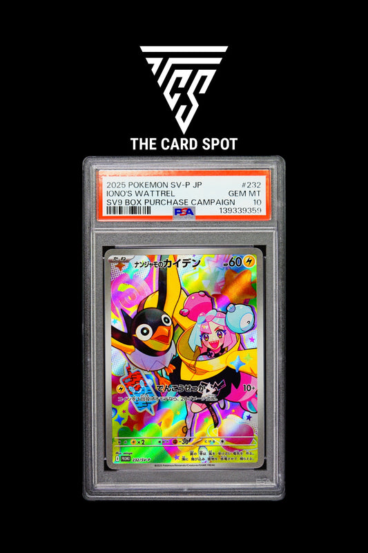 232/SV-P Iono's Wattrel PSA 10 - Pokemon TCG