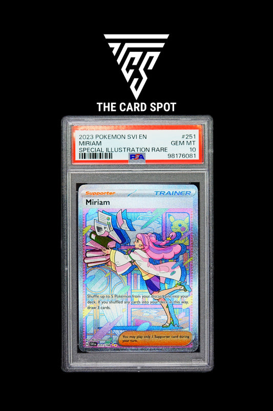 251/198 Miriam PSA 10 - Pokemon TCG