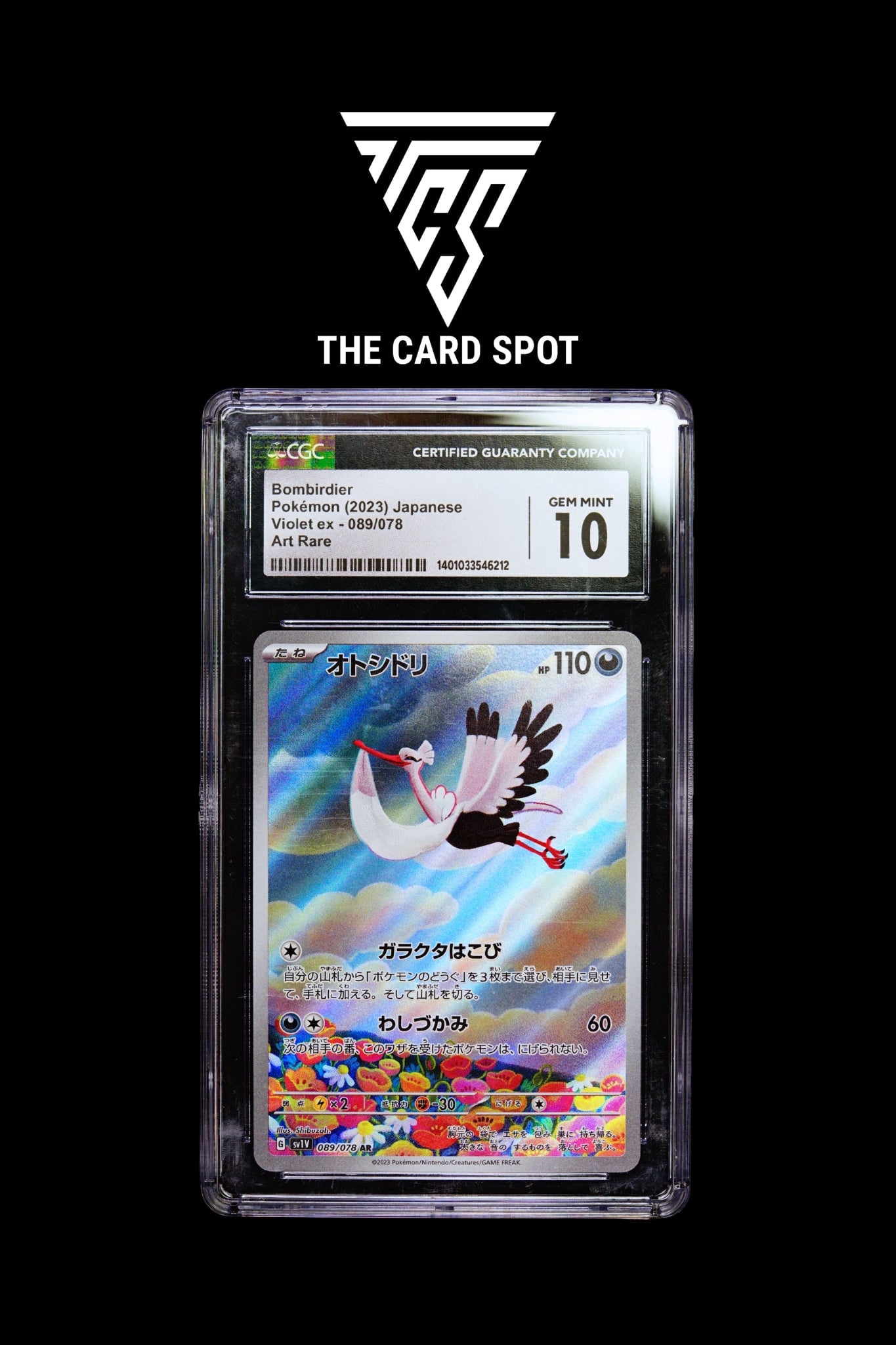 089/078 Bombirdier CGC 10 - Pokemon TCG