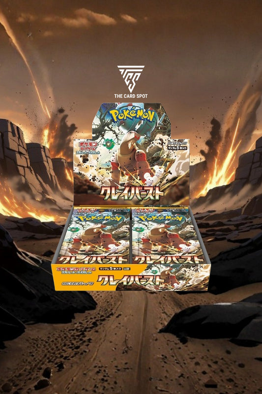 Clay Burst Japanese Booster Box - Pokemon TCG