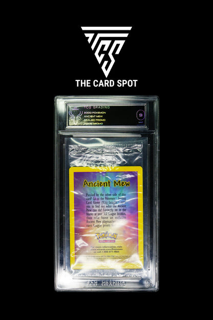 1999 Pokemon Card Ancient Mew Sealed Movie Promo 2000 TCG 9 THE CARD SPOT PTY LTD. 1999 Pokemon Card Ancient Mew Sealed Movie Promo 2000 TCG 9 THE CARD SPOT PTY LTD.