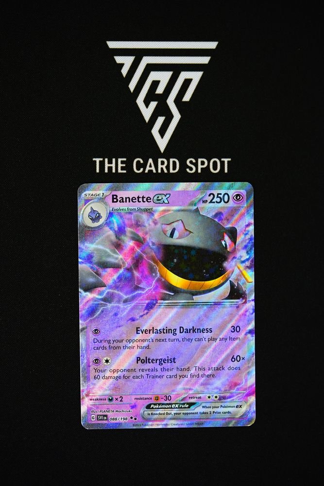 Banette ex (088/198) - Scarlet and Violet Pokémon TCG - THE CARD SPOT PTY LTD.