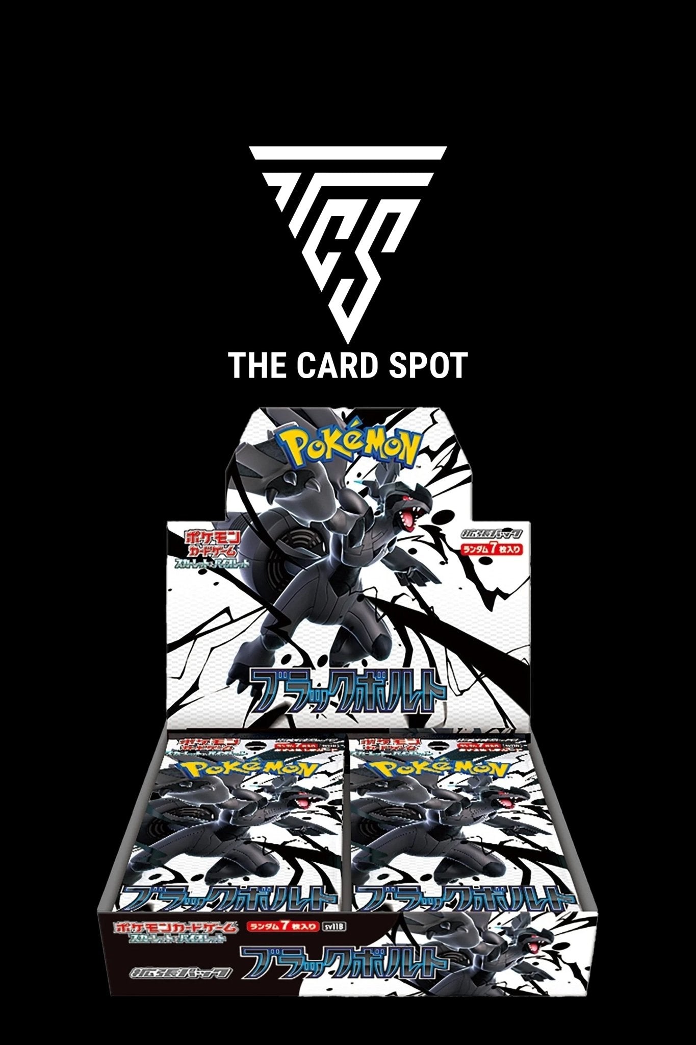 Black Bolt Booster Box - Pokemon TCG - THE CARD SPOT PTY LTD.