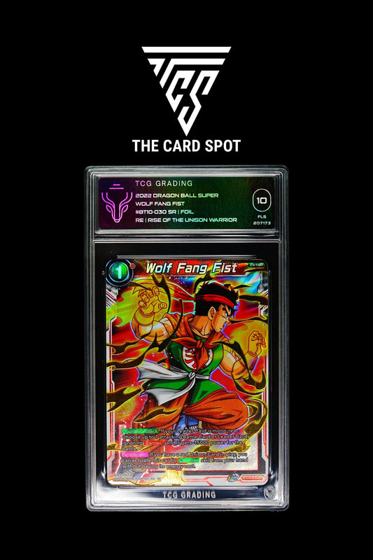 BT10 - 030 SR - Wolf Fang Fist - TCG 10 (like PSA) Dragon Ball TCG - THE CARD SPOT PTY LTD.