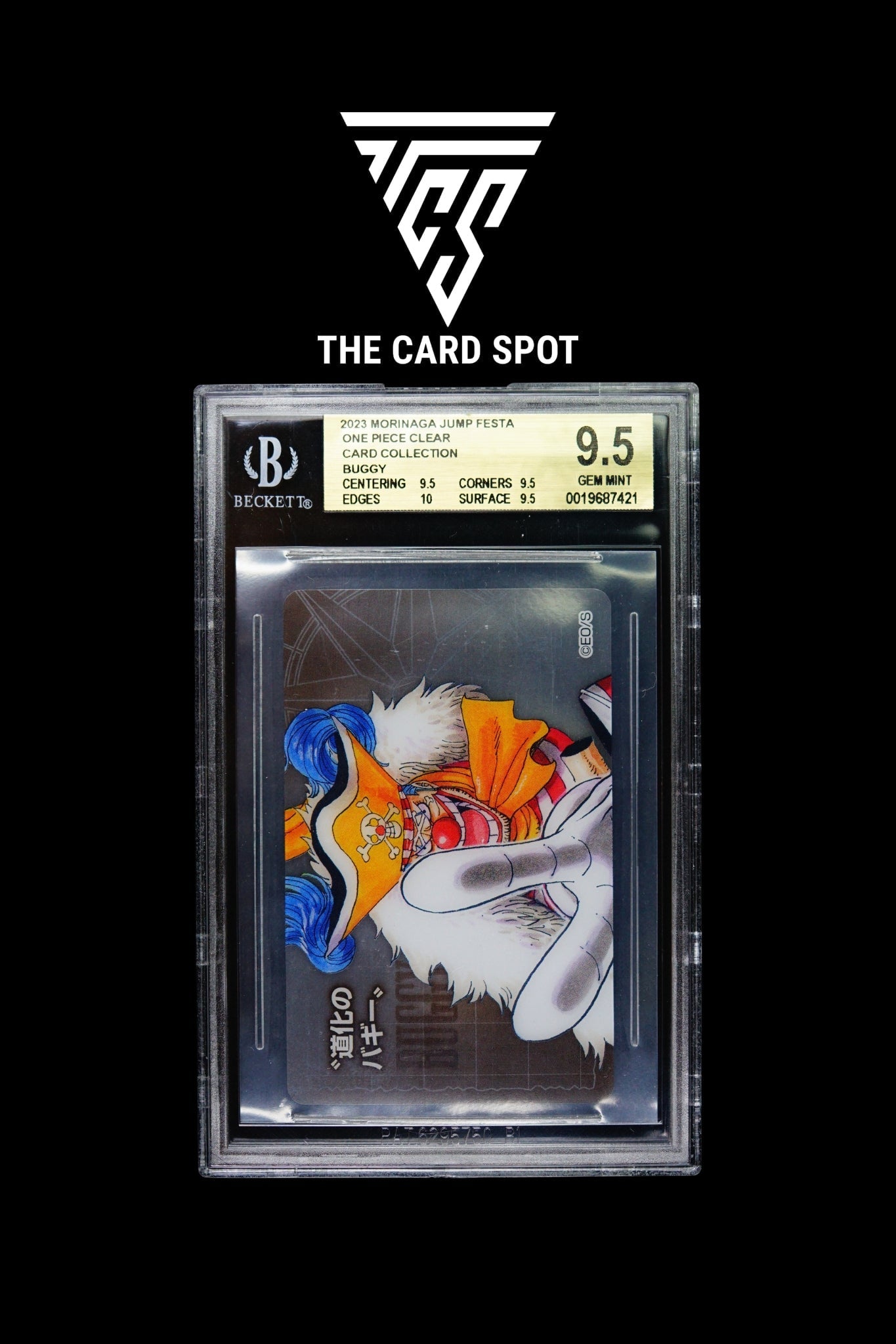 Buggy Clear BGS 9.5 - One Piece TCG - THE CARD SPOT PTY LTD.