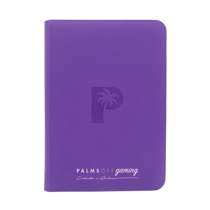 CLEAR - Collector's Series Top Loader Zip Binder - Purple - THE CARD SPOT PTY LTD.