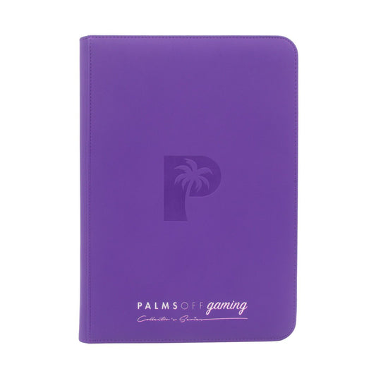 CLEAR - Collector's Series Top Loader Zip Binder - Purple - THE CARD SPOT PTY LTD.
