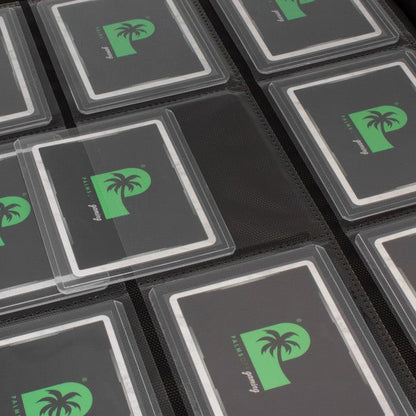 CLEAR - Collector's Series Top Loader Zip Binder - Purple