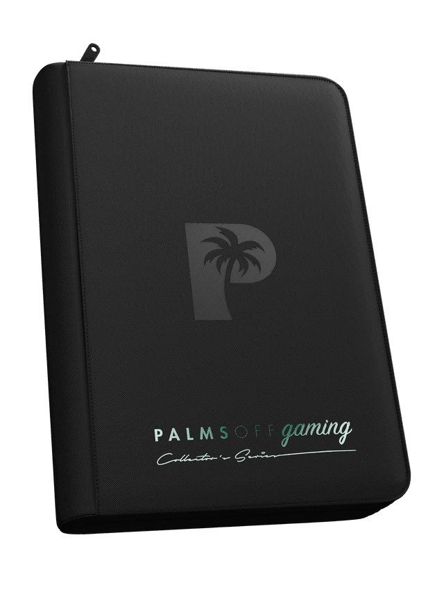 Collector's Series 12 Pocket Zip Trading Card Binder - BLACK - THE CARD SPOT PTY LTD.