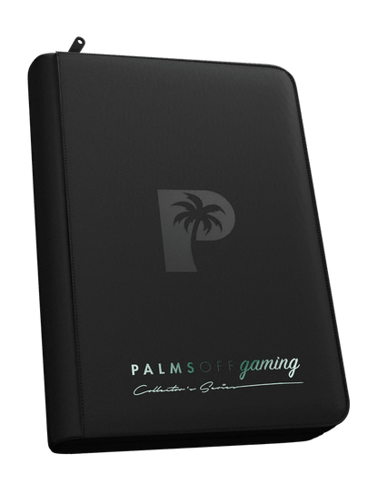 Collector's Series 12 Pocket Zip Trading Card Binder - BLACK - THE CARD SPOT PTY LTD.